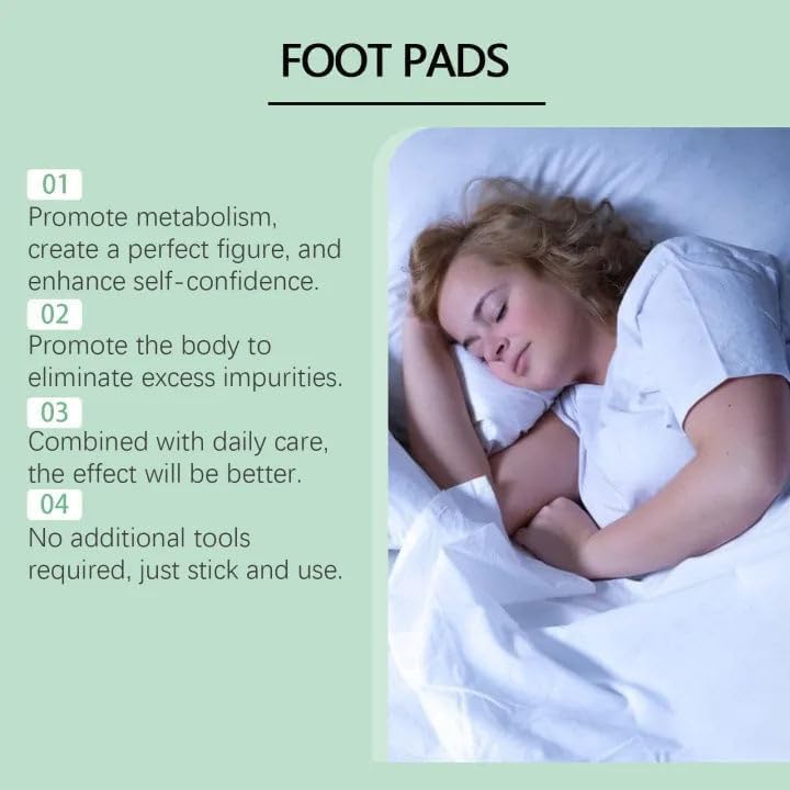 Herbal Detox Foot Pads – Overnight Body Cleanse & Relax (Pack of 10)