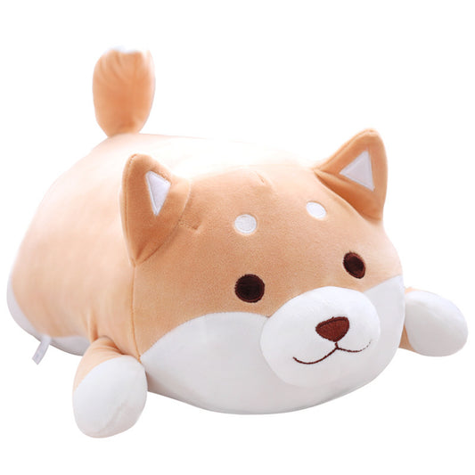Cute Fat Shiba Inu Plush Toy – Soft Kawaii Stuffed Animal Pillow