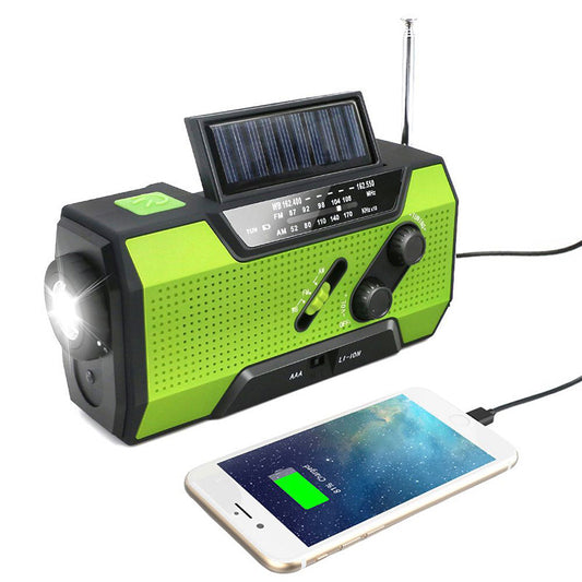 Hand Crank Solar Radio – Emergency Outdoor Gadget