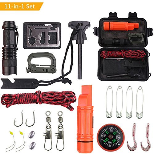 Outdoor Survival Kit SOS Emergency Tool Set