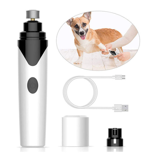 Pet Nail Grinder – Quiet USB Rechargeable Clipper
