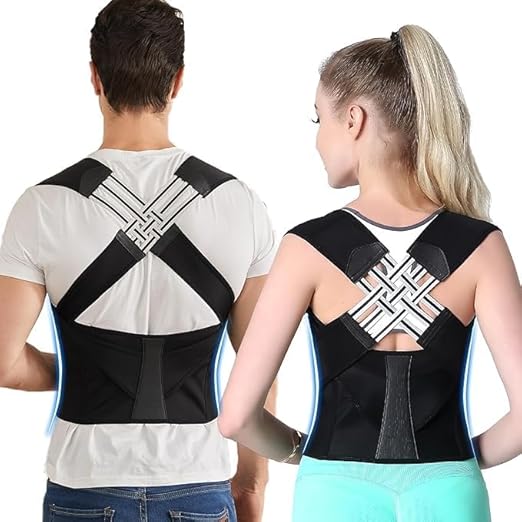 Adjustable Posture Corrector Belt for Men & Women | Upper Back & Shoulder Support