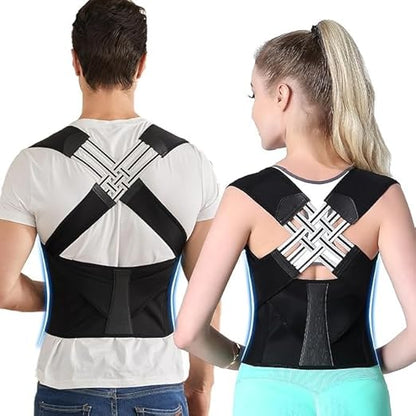 Adjustable Posture Corrector Belt for Men & Women | Upper Back & Shoulder Support