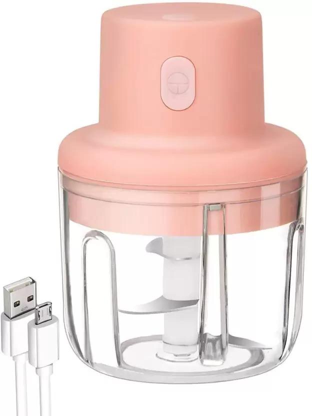 USB Rechargeable Mini Electric Vegetable Chopper – 250ml