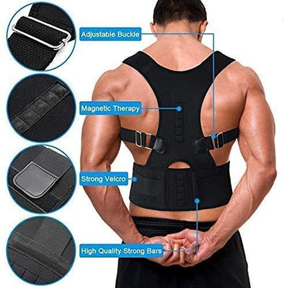 Adjustable Posture Corrector Unisex Belt – Back, Shoulder & Neck Support