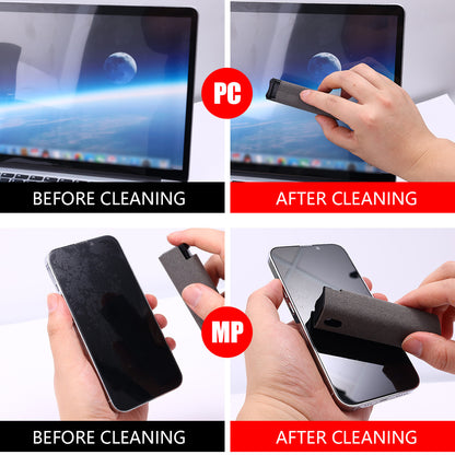 2-in-1 Portable Screen Cleaner Spray & Wipe Kit