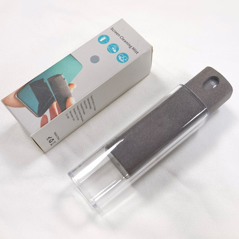 2-in-1 Portable Screen Cleaner Spray & Wipe Kit