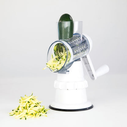 3 in 1 Vegetable Slicer Manual Grater Shredder Cutter Kitchen Gadget